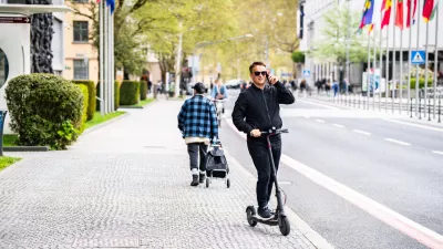 Električni skiro, prekršek / Foto: Avp
