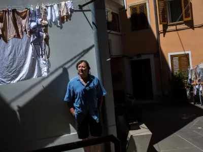 ﻿- 18.07.2017 - Drago Mislej – Mef, novinar, glasbenik, pobudnik in organizator nekdanjega izolskega poletnega festivala Mediteran  //FOTO: Jaka GasarOPOMBA: PRILOGA OBJEKTIV - INTERVJU 2017 / Foto: Jaka Gasar