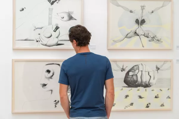 Slikar z risarsko strastjo in natančnostjo