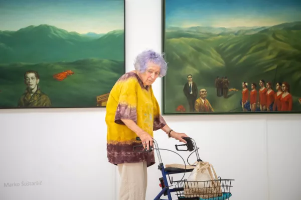 Slikar z risarsko strastjo in natančnostjo