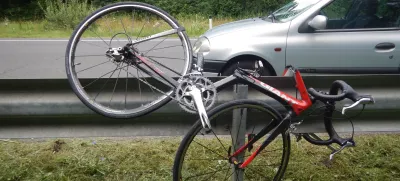 ﻿kolo nesreča promet kolesarji