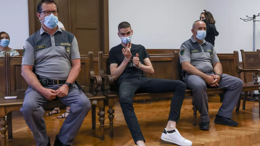 ﻿29.6.2021 - sojenje v zadevij Jakob Herzog - požigalecFOTO: LUKA CJUHA.