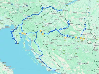 Obvozi do turističnih destinacij na Hrvaškem zaradi Thompsonovega koncerta.