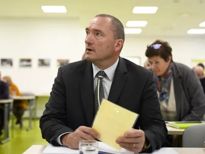 Jože Podgoršek25.10. 2024 Ustanovna seja KGZS - imenovanje predsednika in ostalih organov zbornice - volitve - Kmetijsko gozdarska zbornica Slovenije FOTO: Nik Erik Neubauer