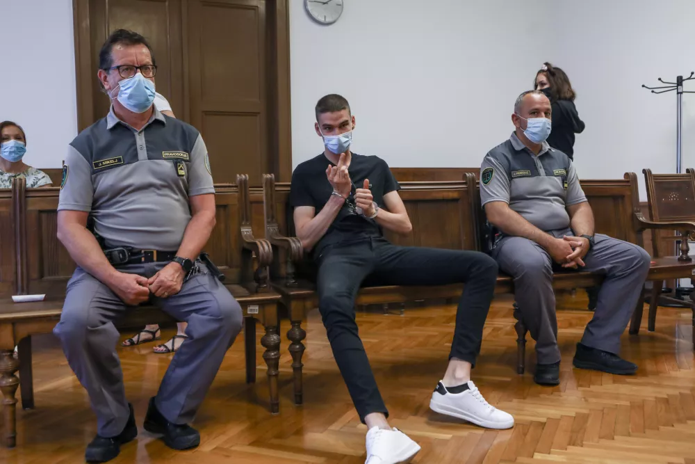 ﻿29.6.2021 - sojenje v zadevij Jakob Herzog - požigalecFOTO: LUKA CJUHA.