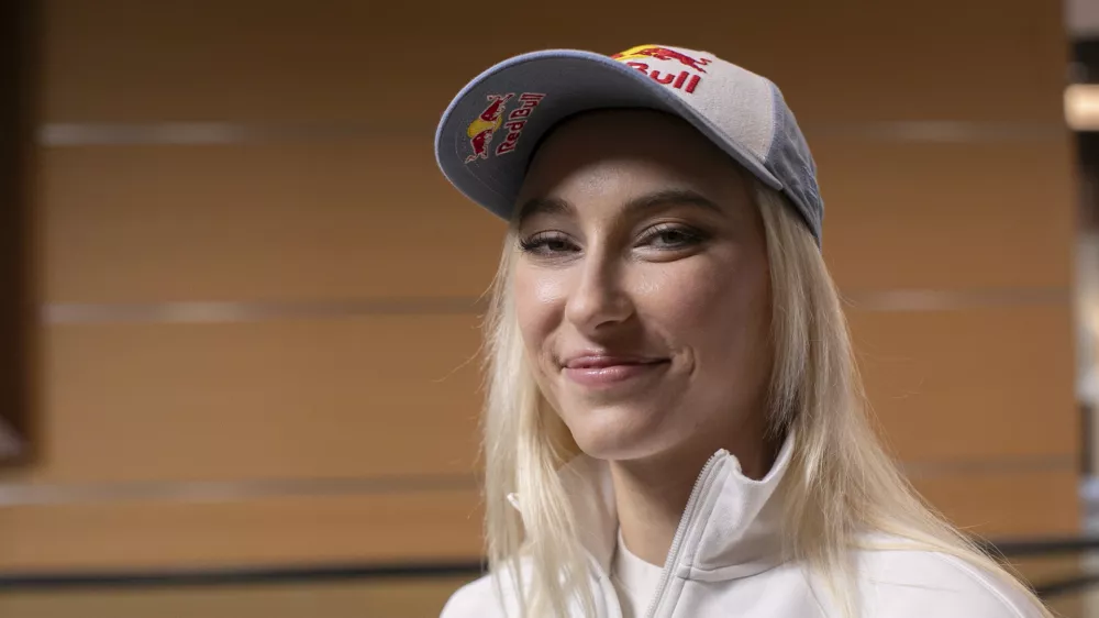 29.11.2024 - Janja Garnbret, slovenska športna plezalkaFOTO: LUKA CJUHA