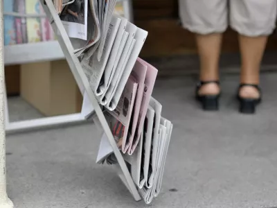 - ilustrativna fotografijamediji, tiskani mediji, časopisi, revije   //FOTO: Tomaž Zajelšnik