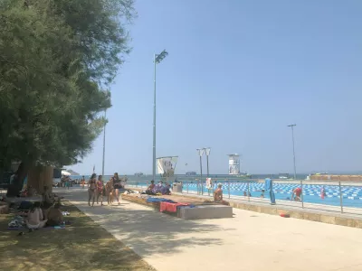 Milijonska investicija v prvo fazo prenove plaže v Žusterni