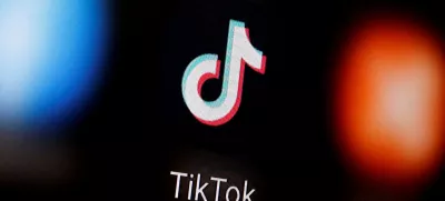 FILE PHOTO: A TikTok logo is displayed on a smartphone in this illustration taken January 6, 2020. REUTERS/Dado Ruvic/Illustration/File Photo