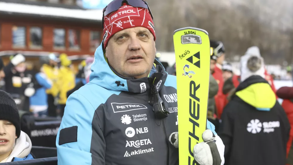 Denis Šteharnik05.01.2025 - FIS Svetovni pokal v alpskem smučanju za ženske Kranjska Gora 2025 - smučanje - slalom - FOTO: LUKA CJUHA