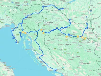 Obvozi do turističnih destinacij na Hrvaškem zaradi Thompsonovega koncerta.