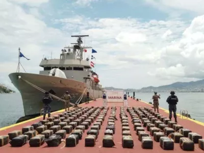 Kokain, narkokarteli, mehiška mornarica