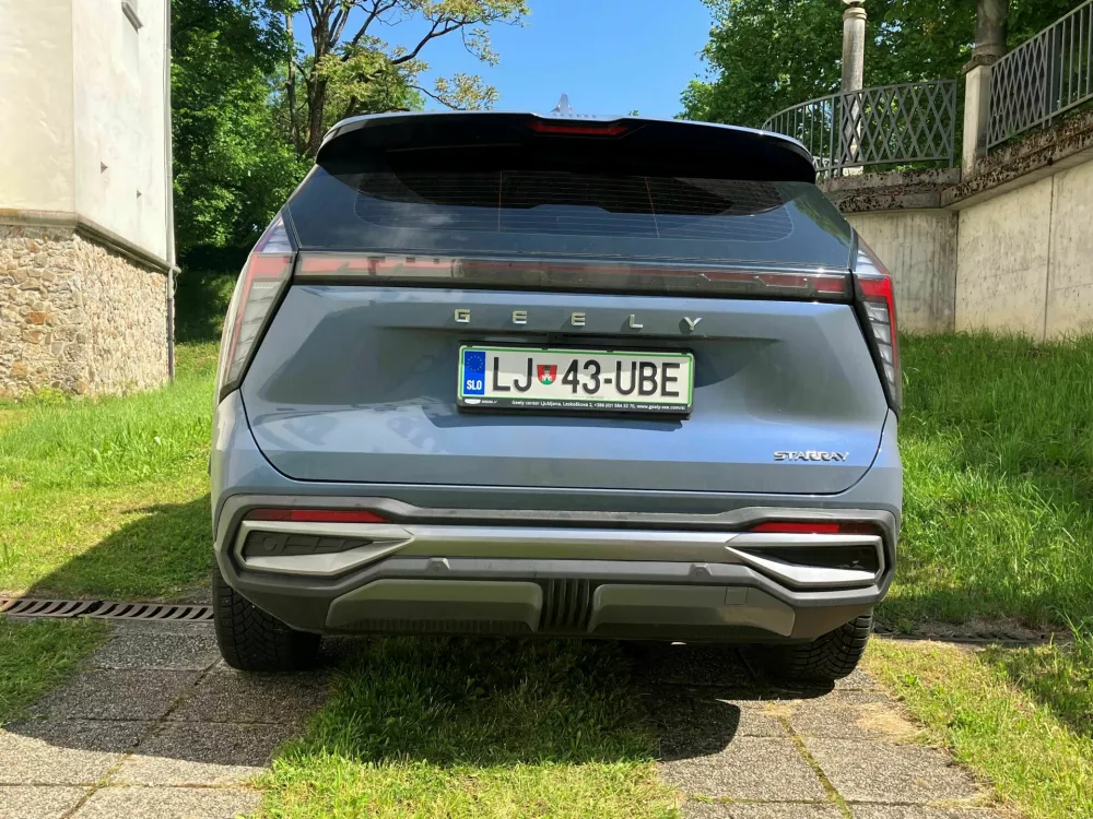 Geely starray 1,5 TD 7DCT GK: Drugačnosti se je treba privaditi