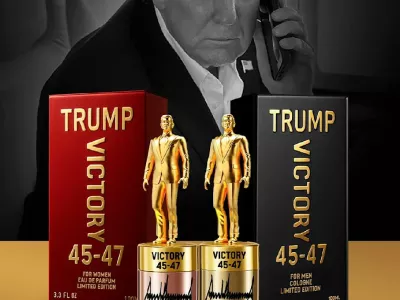 Nova izdelka / Foto: Gettrumpfragrances.com