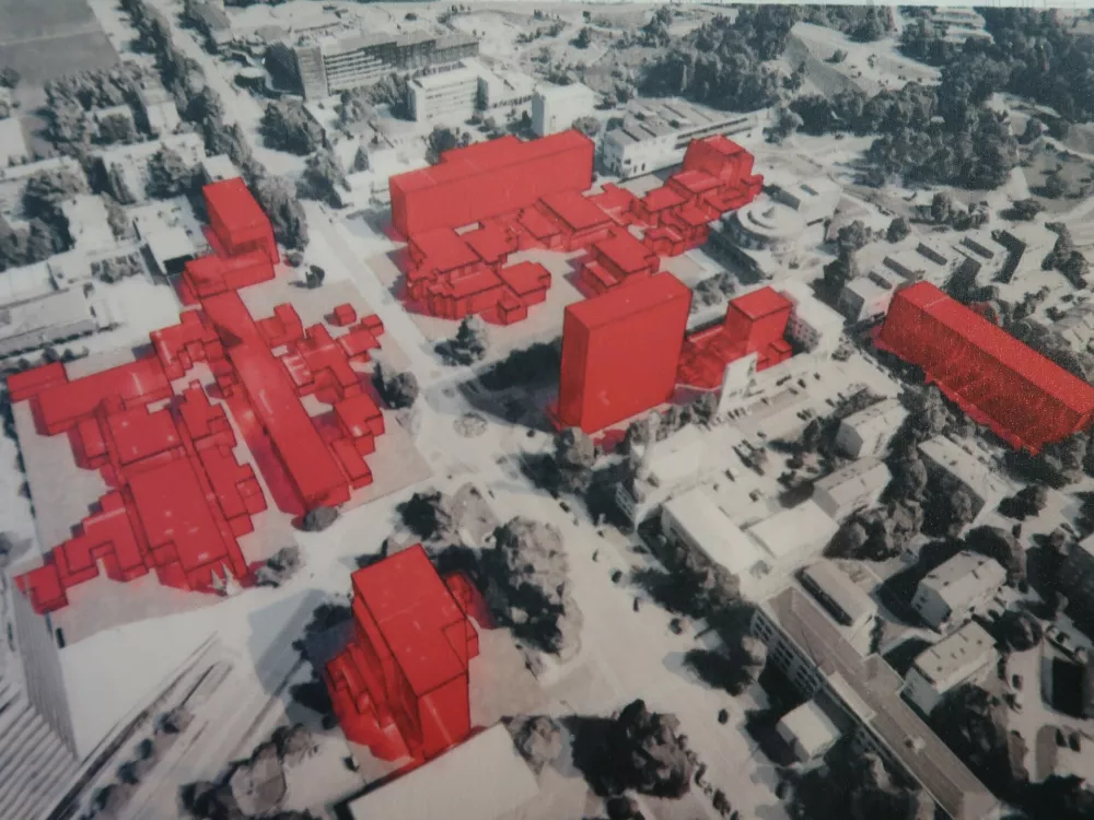 Nevidno sijoče mesto, Nova Gorica / Foto: Nataša Bucik Ozebek