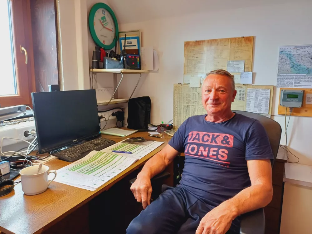 Najvišje ležeče gradbišče v državi