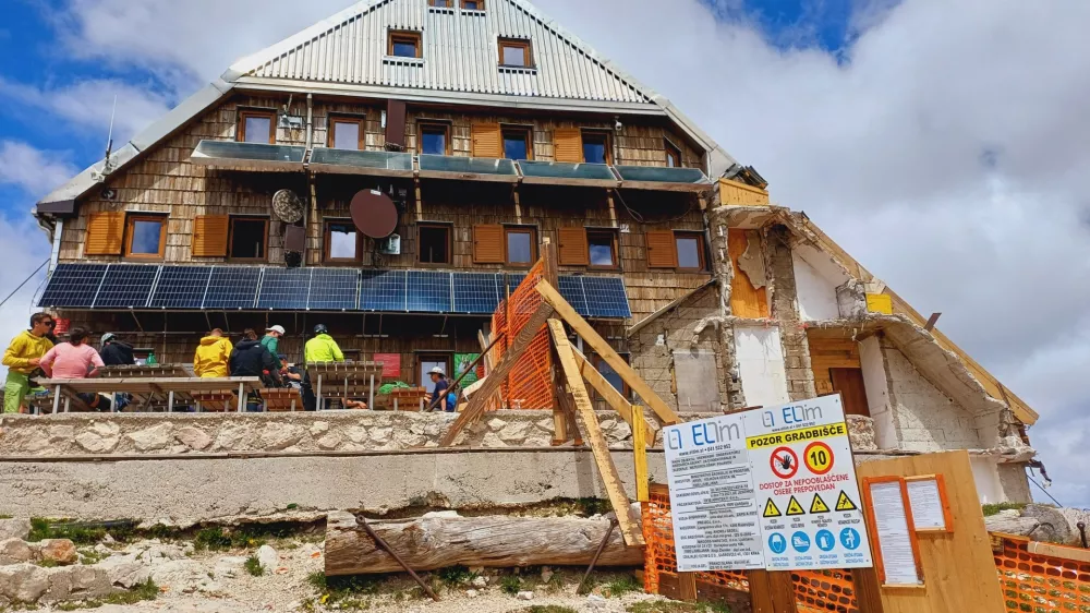 Najvišje ležeče gradbišče v državi