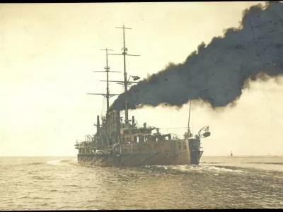 Österreichisches Kriegschiff, S.M.S Viribus Unitis,Image: 278315964, License: Rights-managed, Restrictions:, Model Release: no / Foto: Profimedia