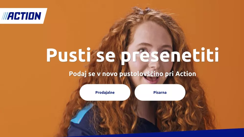 Action spletna stran