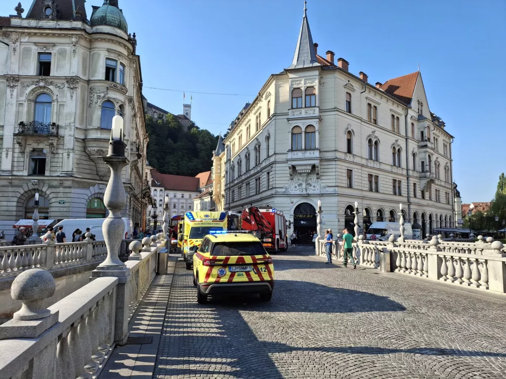 tromostovje ljubljana nesreča