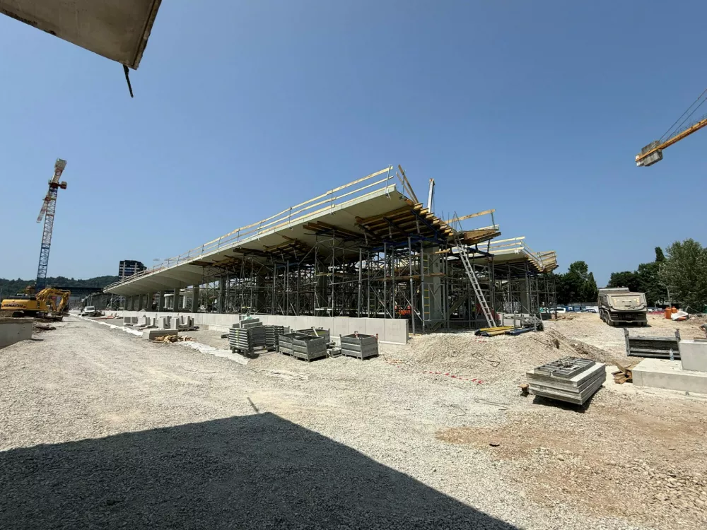 Gradnja nove železniške postaje v Ljubljani, severni del