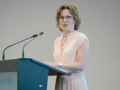 EU Commissioner Roswall takes part in the official opening of day 2 of the Regional Water Forum "Danube – Eastern Europe" 2025, Tuesday, June 24th, 2025, at the Romanian Parliament in Bucharest, Romania.