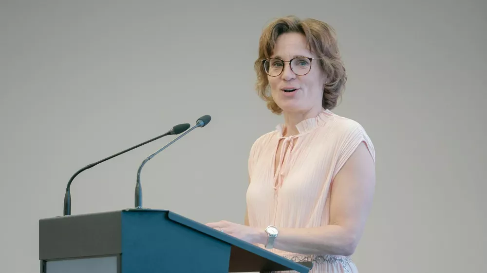 EU Commissioner Roswall takes part in the official opening of day 2 of the Regional Water Forum "Danube – Eastern Europe" 2025, Tuesday, June 24th, 2025, at the Romanian Parliament in Bucharest, Romania.