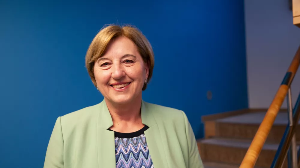 Ljudmila Novak - obrezek za pasico- 14.05.2024 - Ljudmila Novak.FOTO: Nik Erik Neubauer