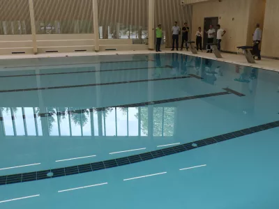 24.06.2025 - Kopališče Vevče - ogled zaključka gradnje pred odprtjemFoto: Luka Cjuha