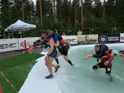Finland's Wife-Carrying World Championship