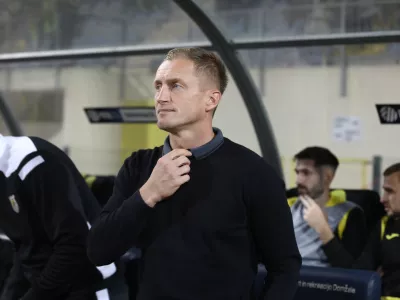 Slavič Darjan trener Radomlje27.10.2024 - nogomet - Kalcer Radomlje - CeljeFOTO: Luka Cjuha