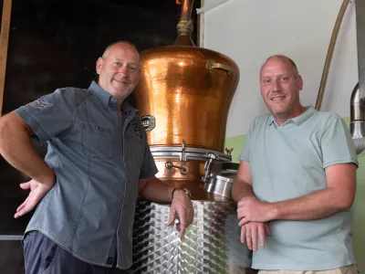 Edvard Benedetič in Andrej Murenc 