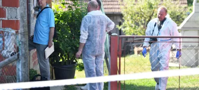 06.07.2025., Pleskovec- Policijski ocevid na mjestu ubojstva u Pleskovcu 118. Photo: Vjeran Zganec Rogulja/PIXSELL