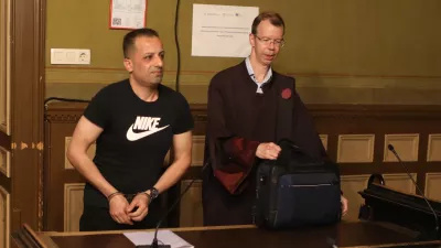 - Aziz Rašid- 07.07.2025. - Začetek sojenja zoper Aziz Rašida obtoženega terorizma.//FOTO: Bojn Velikonja