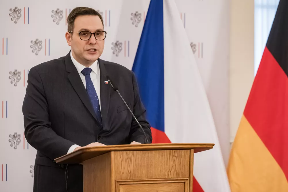 Češki zunanji minister Jan Lipavský  / Foto: imánek Vít/CTK/dpa / 