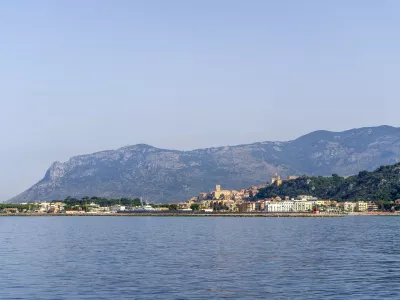 Mesto Terracina, v bližini Rima