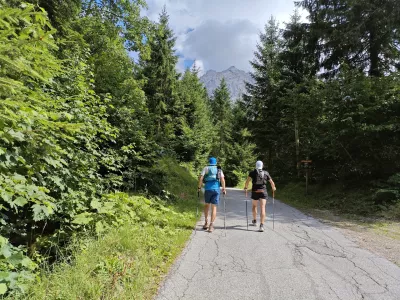 Zadnji dan je sledil spust z Jezerskega v smeri Grintavca (2558 m. n. v). F osebni arhiv