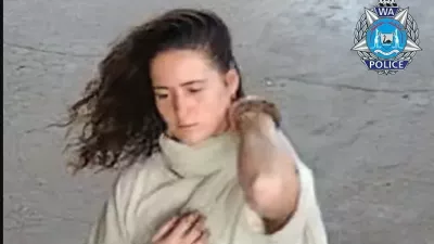 Nazadnje so jo ujele kamere v majhnem mestecu. / Foto: Avstralska Policija