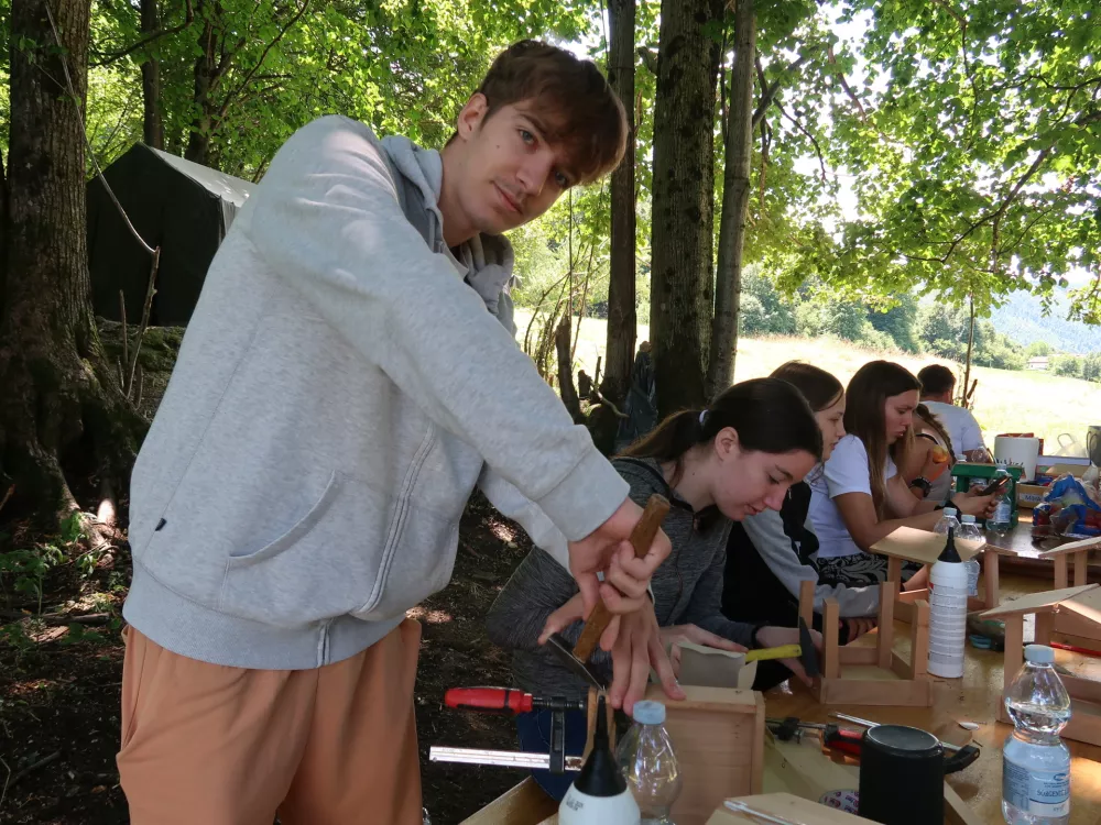 Mladinski center Nova Gorica, Tabor za mlade - za dvig samozavesti, iskanje močnih področij / Foto: Nataša Bucik Ozebek