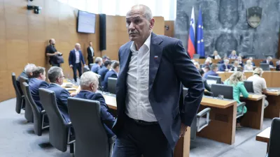 Janez Janša- 07.07.2025 - začetek redne seje DZ s poslanskimi vprašanji ministrskemu zboru; DZ, velika dvorana, Šubičeva 4, LJUBLJANA​//FOTO: Jaka Gasar