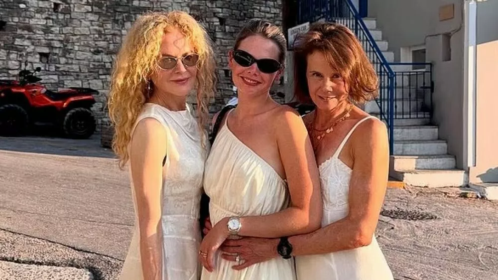 Nicole Kidman s prijateljicami v Dalmaciji