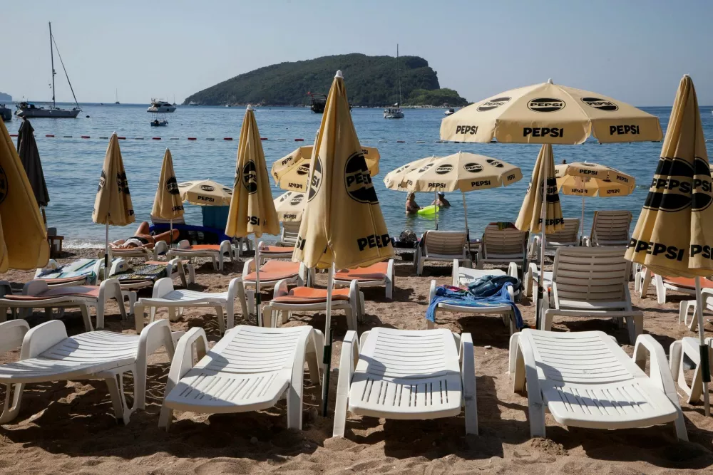 Slovenska plaža, Črniagori / Foto: Reuters