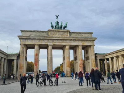 Nemčija Brandenburška vrata Foto: Maja Grobelšek
