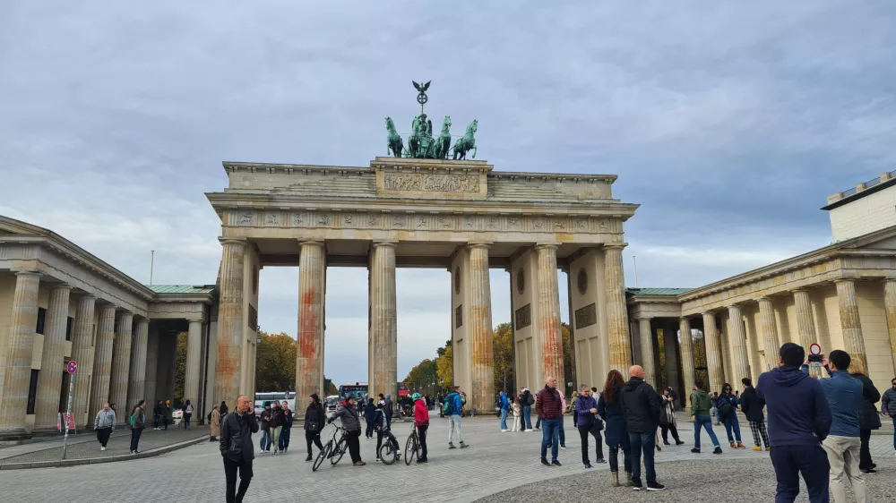 Nemčija Brandenburška vrata Foto: Maja Grobelšek