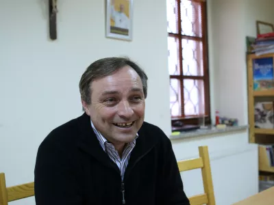 ﻿- 24.02.2017 - mag. Branko Cestnik, teolog, filozof, katoliški duhovnik, pater klaretinec, skavt in bloger - župnik iz župnije Frankolovo pri Celju - sodeluje pri pastoralni refleksiji Cerkve na Slovenskem - koordinator zadnjega programskega načrta Katoliške cerkve v Sloveniji//FOTO: Tomaž SkaleOPOMBA: DNEVNIKOV OBJEKTIV - INTERVJU 2017