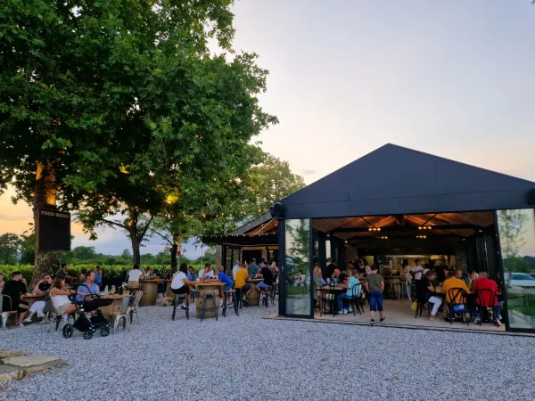 Konvin, vinoteka na meji