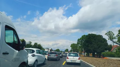 promet zastoji Gorenjska Ljubljana Šentvid