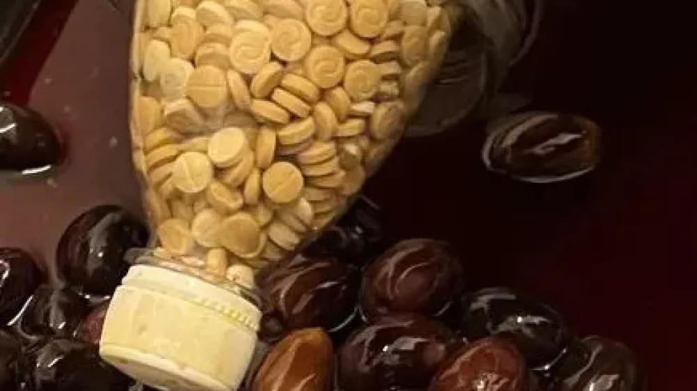 Tablete in sredozemski plodovi / Foto: Nemška Policija