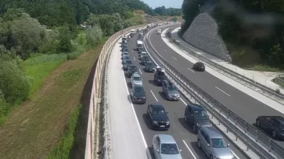 Na cesti Maribor - Guškovje danes ob 10.30 uri.