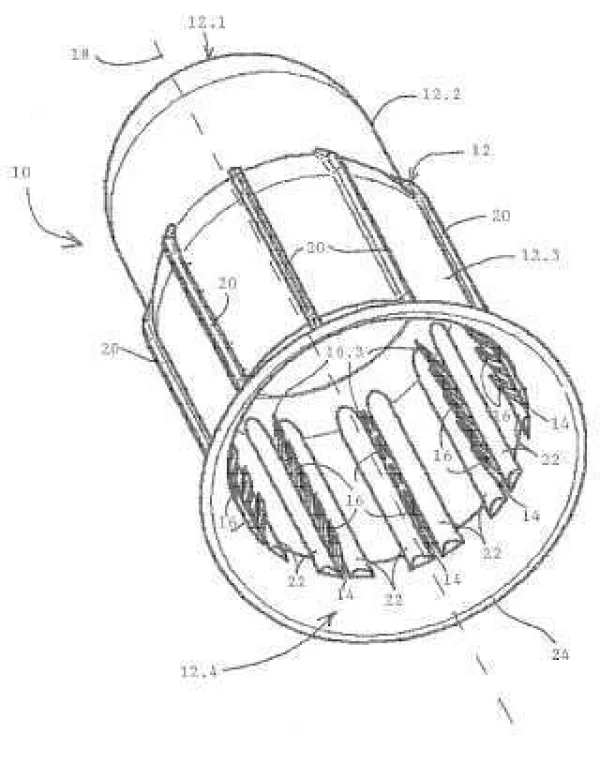 Eden od patentov za takšno past. / Foto: Wikipedia/pd